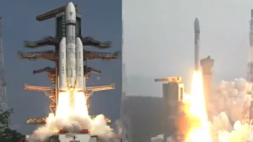 ISRO ने LVM3 रॉकेट से लॉन्च किए सैटेलाइट- India TV Hindi