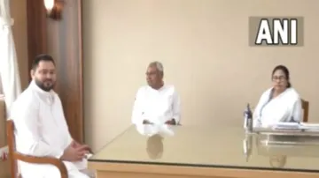 bihar cm nitish met mamta with tejashwi- India TV Hindi