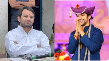 Bihar, Patna, Bageshwar Dham, Pandit Dhirendra Krishna Shastri, Tej Pratap Yadav- India TV Hindi