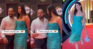 Aahana Kumra, Aahana Kumra get uncomfortable, Aahana Kumra gets touched wrongly- India TV Hindi