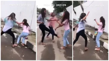 Girls Fight Video viral on instagram ladki ki ladai ka video girls fight video google trending will - India TV Hindi