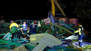 Thailand School, Thailand School Children Killed, Thailand School Roof Collapses- India TV Hindi
