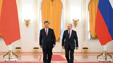 चीन के राष्ट्रपति शी जिनपिंग और रूस के राष्ट्रपति व्लादिमिर पुतिन (फाइल)- India TV Hindi