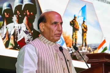 Defense Minister Rajnath Singh gave a big statement said Democratic process will start soon in Jammu- India TV Hindi