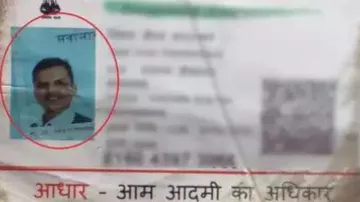 devendra fadnavis photo on 8 year old boy aadhaar card - India TV Hindi