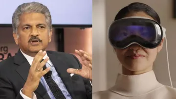 anand mahindra, anand mahindra viral Tweets, aaple vision pro, vision pro VR headset, ऐपल विजन प्रो - India TV Hindi