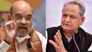 amit shah and ashok gehlot- India TV Hindi