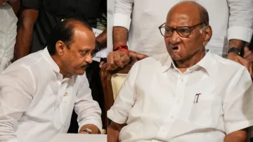 aJIT pawar and sharad pawar- India TV Hindi