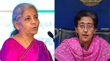 Atishi And Nirmala Sitharaman- India TV Hindi