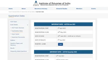  ACET 2023- India TV Hindi