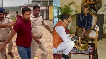 Sidhi urination incident,Sidhi urination case, Pravesh Shukla- India TV Hindi