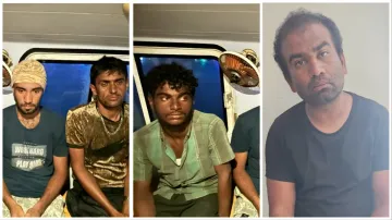 Gujarat Police seized a boat coming from Iran in Dwarka in Okha arrested 3 Iranians and one Indian- India TV Hindi
