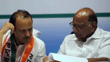 ajit pawar sharad pawar- India TV Hindi