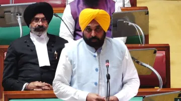 punjab assembly session, punjab assembly special session, bhagwant mann- India TV Hindi