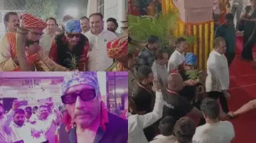  Jackie Shroff, thane Sankalp Navratri Utsav- India TV Hindi