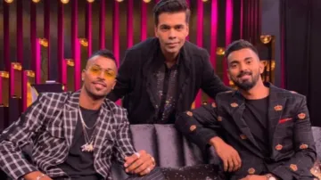 करण जौहर, हार्दिक पंड्या, केएल राहुल, karan johar, Hardik Pandya, KL Rahul, - India TV Hindi