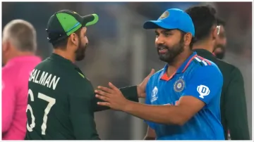 Rohit Sharma and Babar Azam in India vs Pakistan Match in ODI World Cup 2023 Match - India TV Hindi