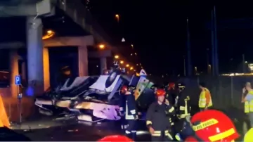 venice bus accident- India TV Hindi