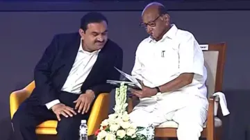 Sharad Pawar and Gautam Adani- India TV Hindi