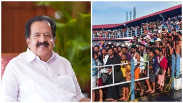 Sabarimala crowd row Congress leader Ramesh Chennithala says state government has failed in this- India TV Hindi