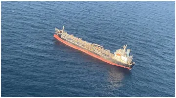 Suspected drone attack on commercial ship in Arabian Sea 22 people including 21 Indians in the crew- India TV Hindi