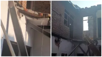 noida Major accident in Dadri roof of under construction house collapsed two innocent girls died - India TV Hindi