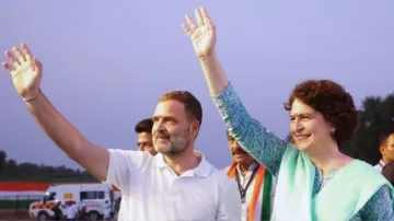 प्रियंका गांधी के साथ राहुल गांधी- India TV Hindi