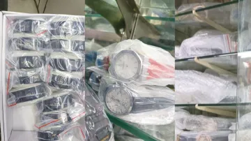 fake watches seized- India TV Hindi