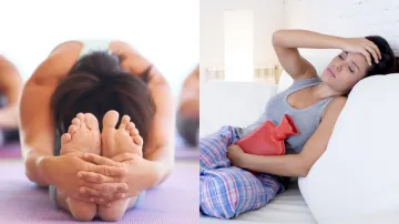 period cramps yoga- India TV Hindi