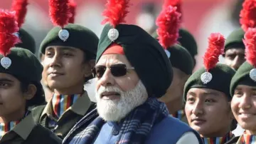 NCC PM Rally, Narendra Modi, Vibrant Villages, NCC Cadets- India TV Hindi