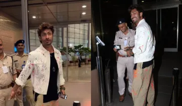 Vidyut Jamwal take shortcut to reach airport watch funny video- India TV Hindi