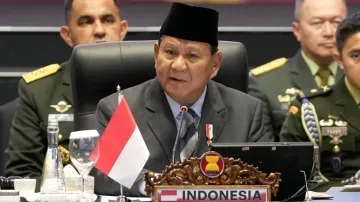 इंडोनेशिया के रक्षामंत्री, प्रबोवो सुबिआंतो। - India TV Hindi