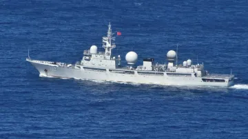 चीन का जासूसी जहाज।- India TV Hindi