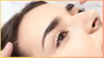 eyebrow threading- India TV Hindi