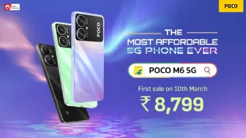 POCO M6 Most Affordable 5G Smartphone- India TV Hindi