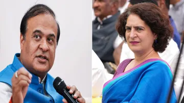 himanta biswa sarma and priyanka gandhi- India TV Hindi