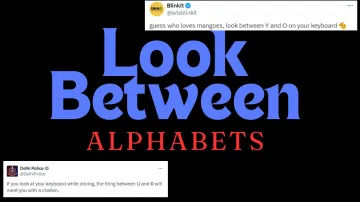 वायरल हुआ 'Look Between Alphabets' का ट्रेंड- India TV Hindi