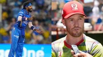 Hardik Pandya And AB De Villers - India TV Hindi