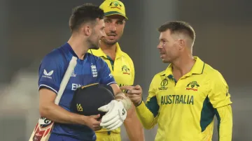 Mark Wood And David Warner- India TV Hindi