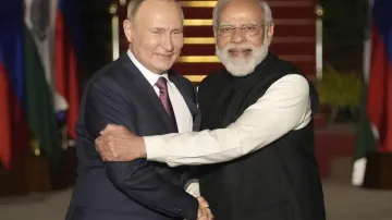 vladimir putin and narendra modi (file)- India TV Hindi