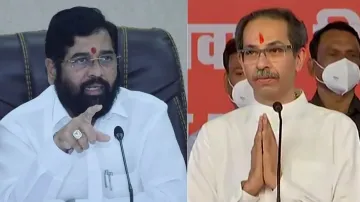 eknath shinde and uddhav thackeray- India TV Hindi