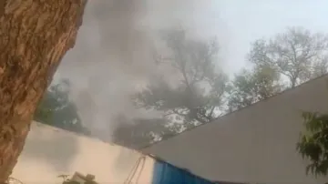 Delhi, BJP office, Fire- India TV Hindi