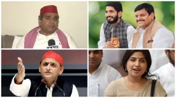 loksabha election result 2024 akhilesh yadav dimple yadav dharmendra yadav akshay yadav aditya yadav- India TV Hindi