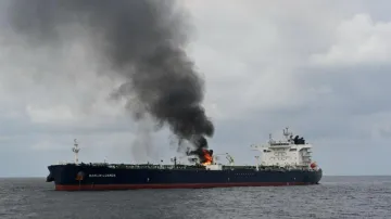 लाल सागर में यमन के हूतियों ने जहाज को बनाया निशाना (फाइल फोटो)- India TV Hindi