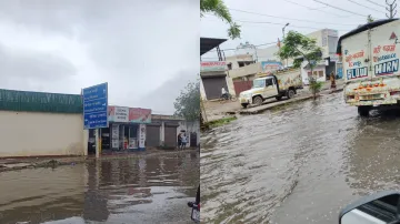 Delhi Rohtak Road Waterlogging- India TV Hindi