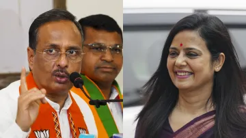 Dinesh Sharma And Mahua Moitra- India TV Hindi