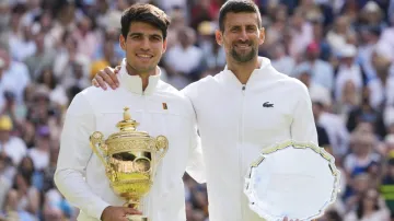 Carlos Alcaraz beat novak djokovic- India TV Hindi