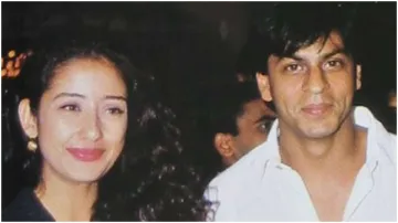 Manisha Koirala and Shah Rukh Khan- India TV Hindi