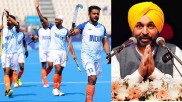 bhagwant mann announce 1 crore for indian hockey team- India TV Hindi