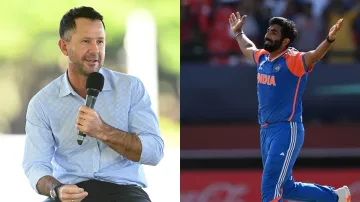 Ricky Ponting And Jasprit Bumrah- India TV Hindi